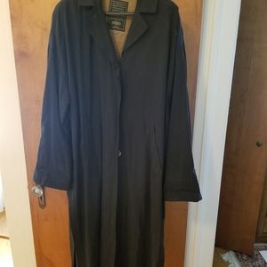 Black trench coat